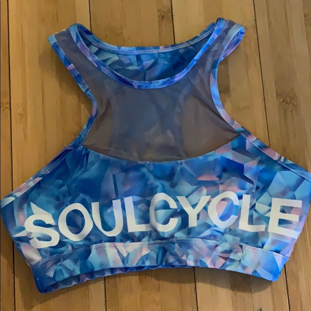 Soulcycle limited ed kaleidoscope bra